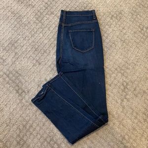 Dark wash jeans